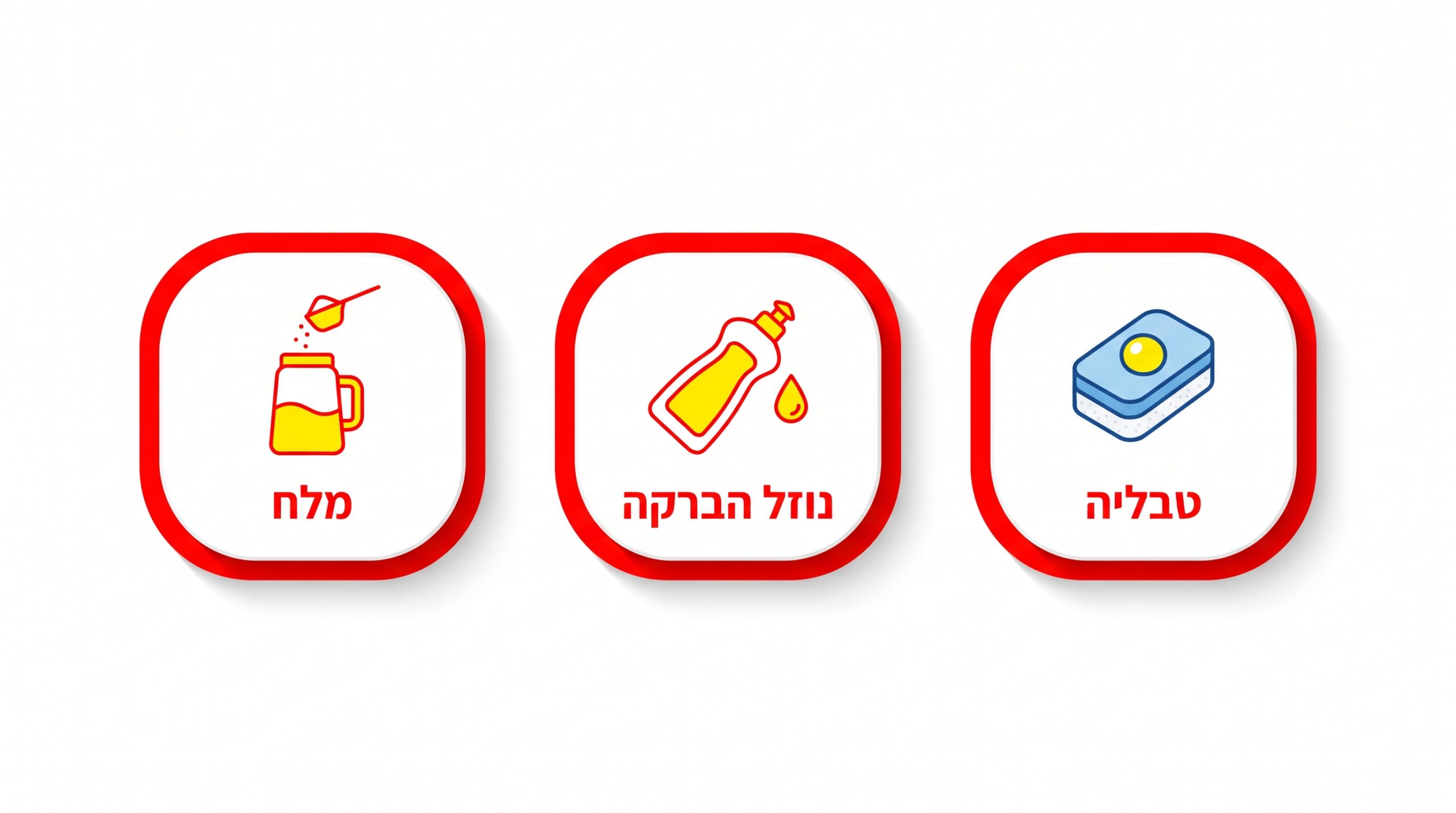 טבליות הכל באחד לא מחליפות מלח ונוזל הברקה