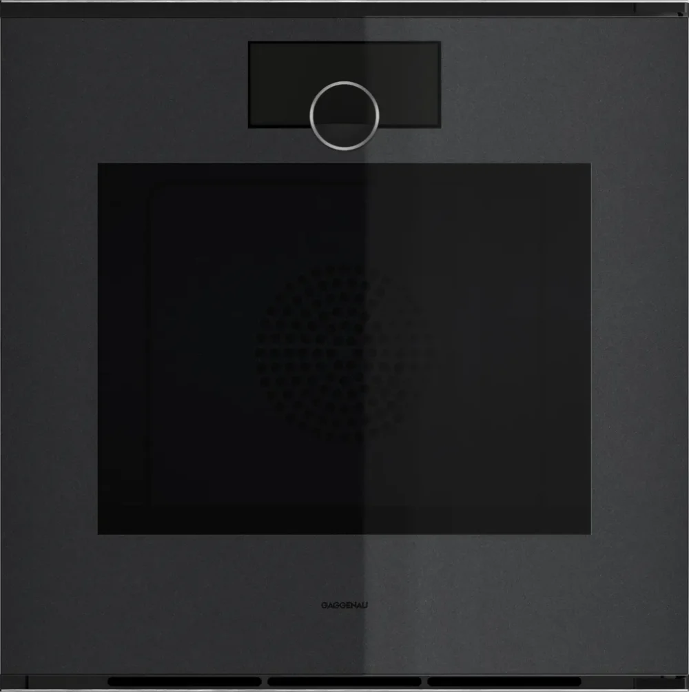 תנור בנוי 60 ס"מ דלת צד גימור Onyx סדרת Minimalistic מבית GAGGENAU דגם GO220100  - סדרה 2026!!!