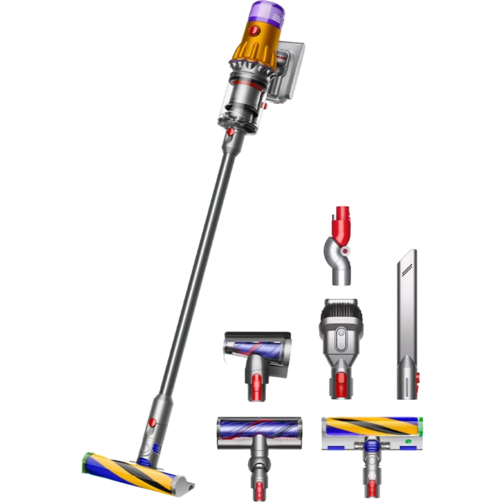 שואב אבק אלחוטי Dyson V12 Detect Slim Absolute SV46 - שנתיים אחריות ע"י היבואן הרשמי